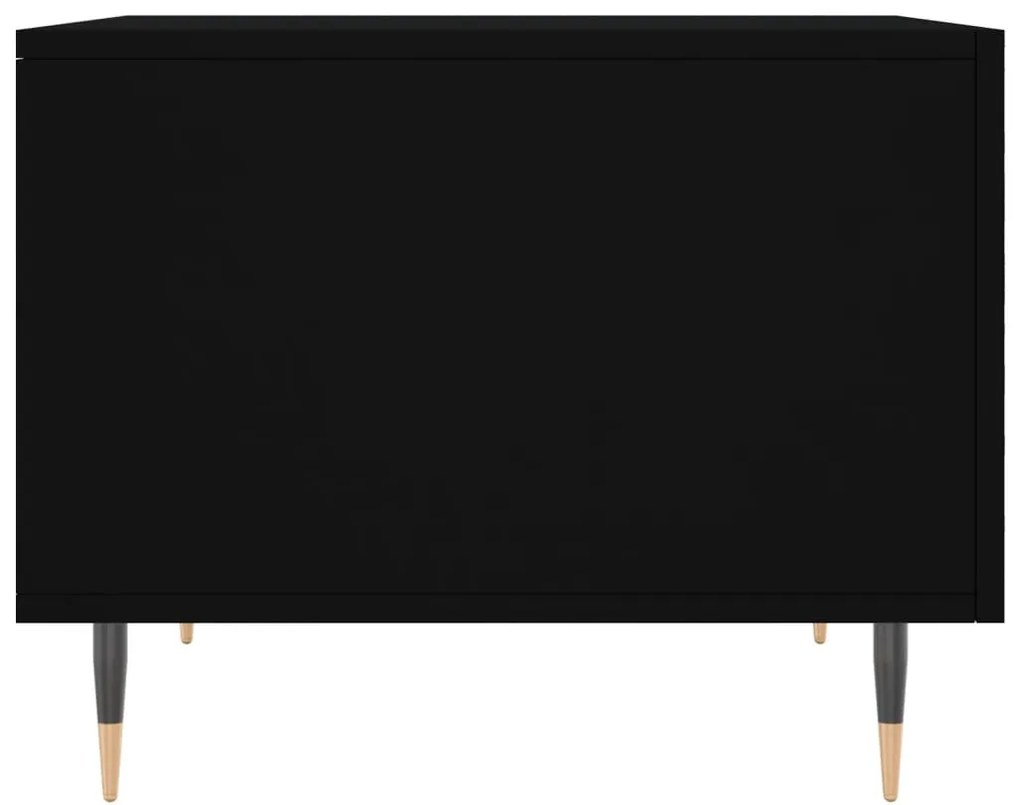 Mesa de centro 50x50x40 cm derivados de madeira preto