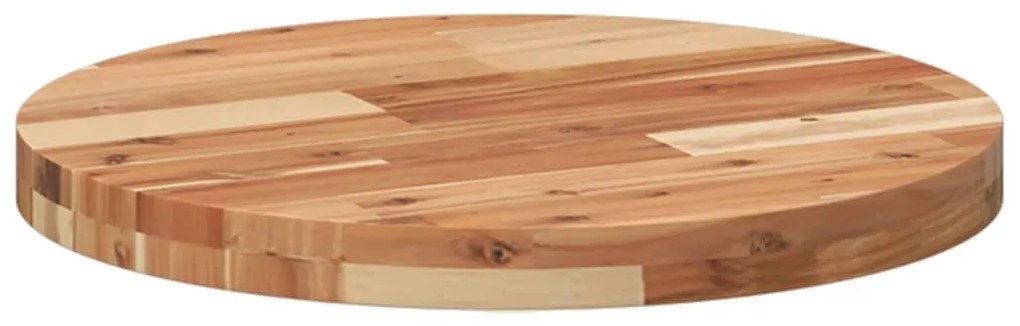 Tampo de mesa redondo Ø50x4 cm madeira de acácia maciça