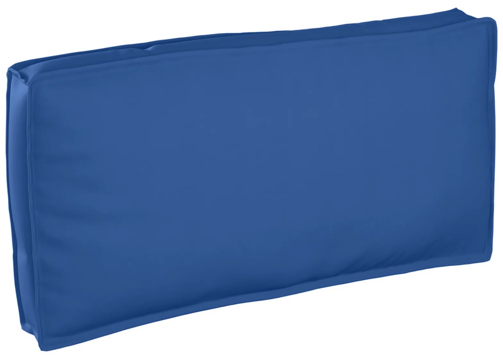vidaXL Almofada Azul Royal 120 x 60 x 12 cm Tecido Oxford