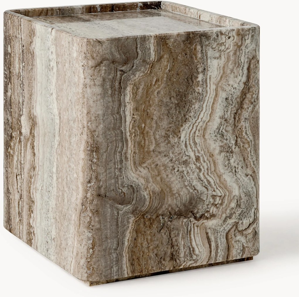 Mesa de apoio em travertino Pietra