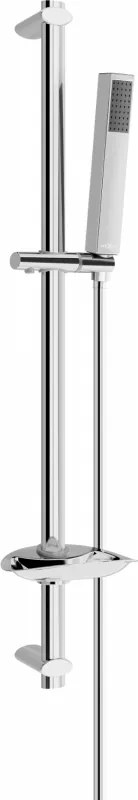 Mexen DB77 conjunto de chuveiro deslizante, cromado - 785774584-00