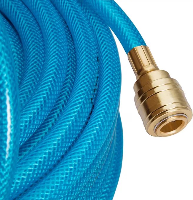 Conjunto de 2 mangueiras de ar comprimido de 30 m cada Azul