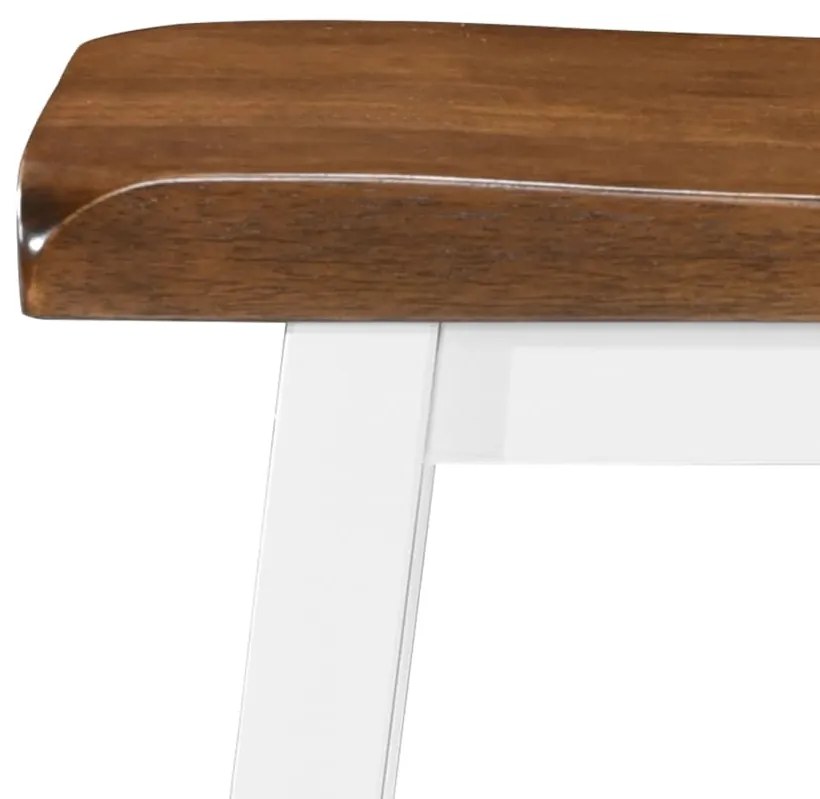 Conjunto mesa e bancos de bar 3 pcs madeira maciça
