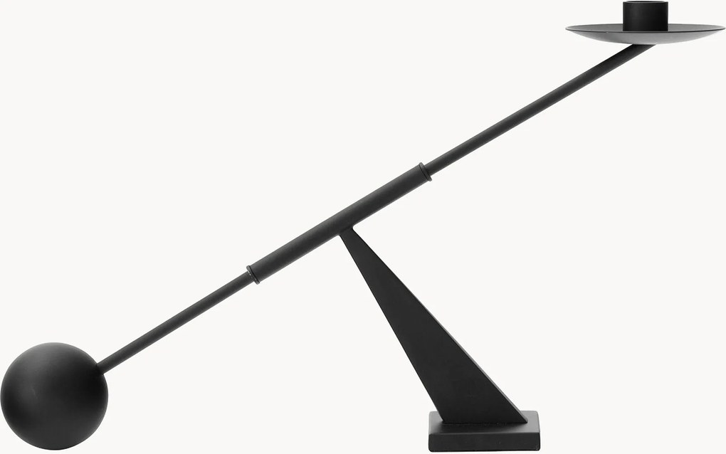 Castiçal de design em metal Interconnect