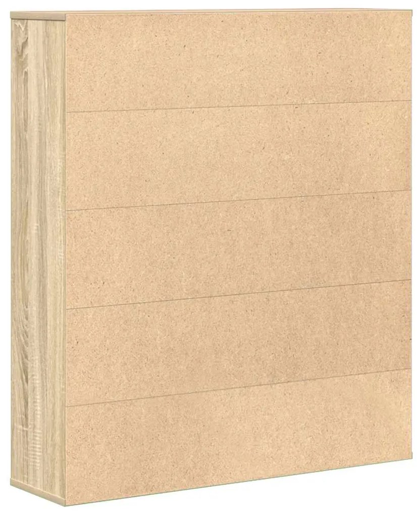 Estante 89x24x101,5 cm derivados de madeira carvalho sonoma