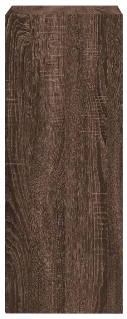 Estante 40x30x77 cm derivados de madeira carvalho castanho