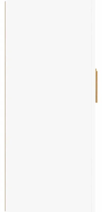 Móveis de parede 2 pcs derivados de madeira branco