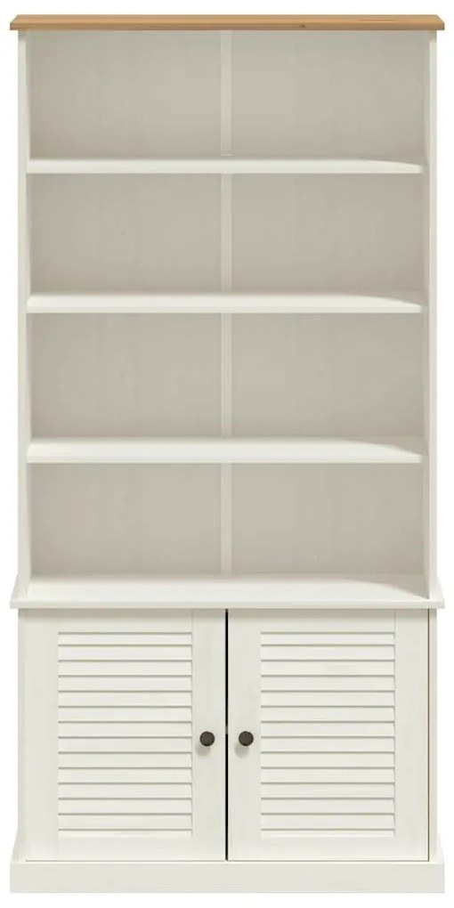 Estante VIGO 85x35x170 cm madeira de pinho maciça branco