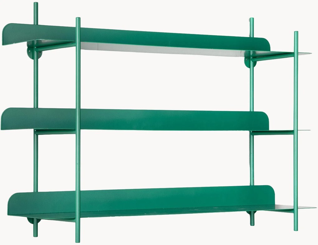 Estante de parede pequena em metal Cool Retro