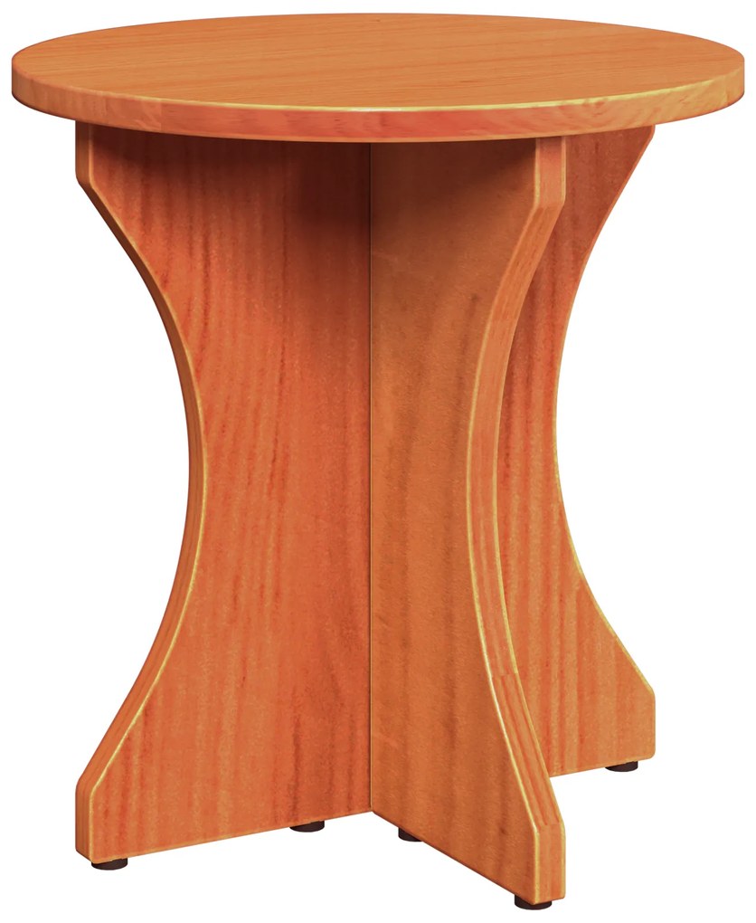 Conjunto de Mesas de Café 3 pcs Castanho-mel 46 x 46 x 47 cm