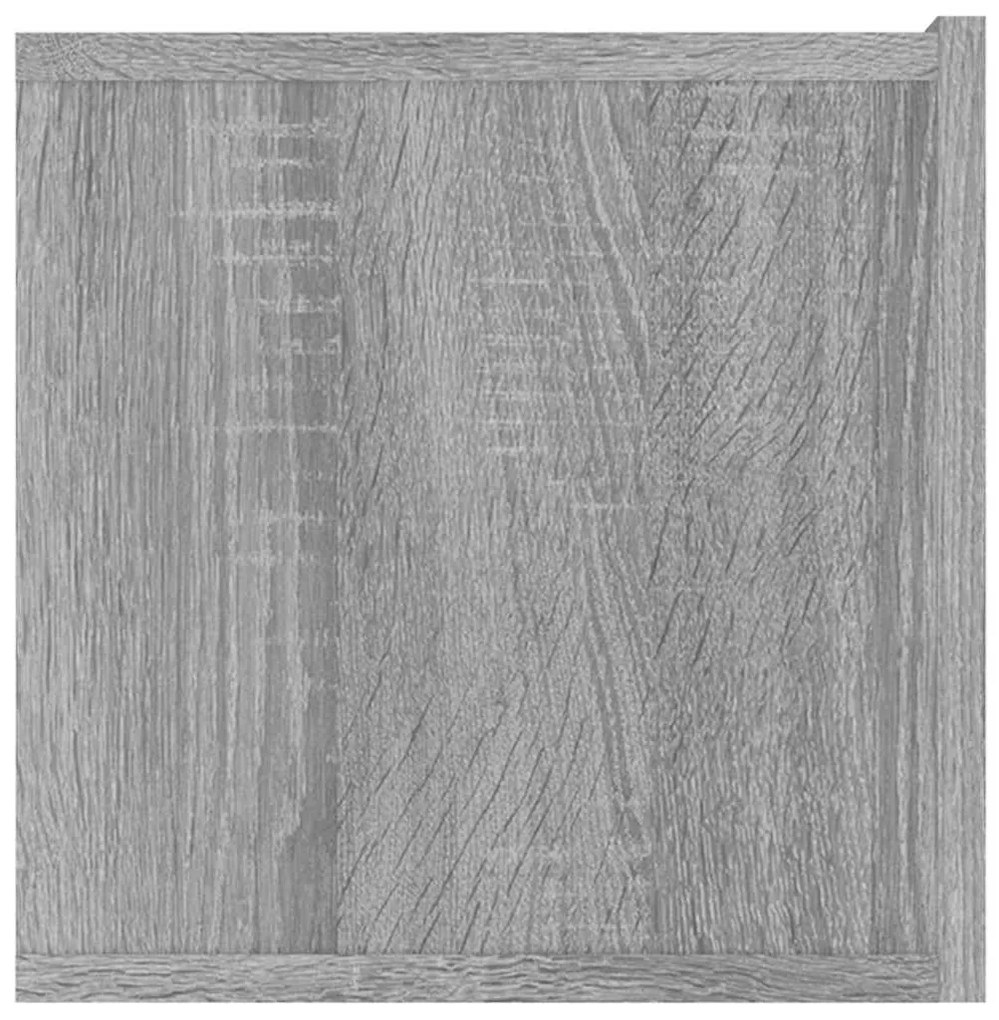 Móveis TV 2pcs 80x30x30 cm derivados madeira cinzento sonoma