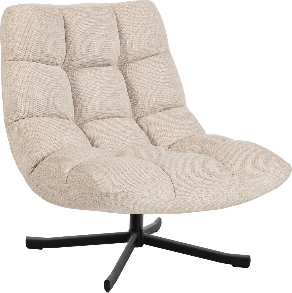 Poltrona Giratória Moderna Poltrona de Sala de Estar com Base de Cruz Estofada em Chenille Impermeável Assento Extra Largo e Pernas de Aço Poltrona Re