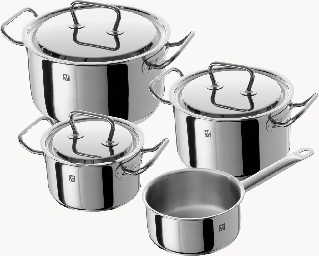 Conjunto de panelas em aço inoxidável Classis, conjunto de 7
