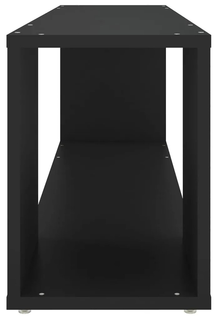Móvel de TV 100x24x32 cm derivados de madeira preto