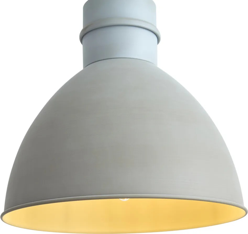 Conjunto de 2 Pendentes Rústicos Cinzentos - Dory