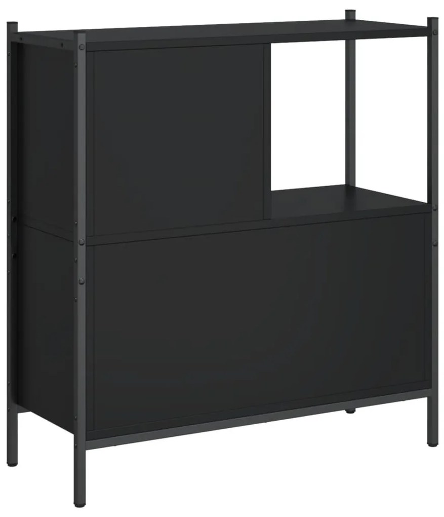 Estante 72x28x77,5 cm derivados de madeira preto