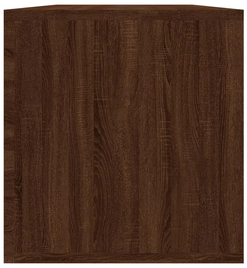 Caixa discos vinil 71x34x36cm derivados madeira carvalho cast.