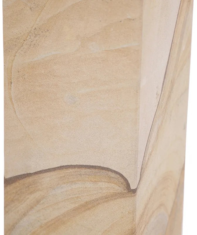 Candeeiro de pé moderno para exterior em arenito 70 cm - Grumpy Moderno