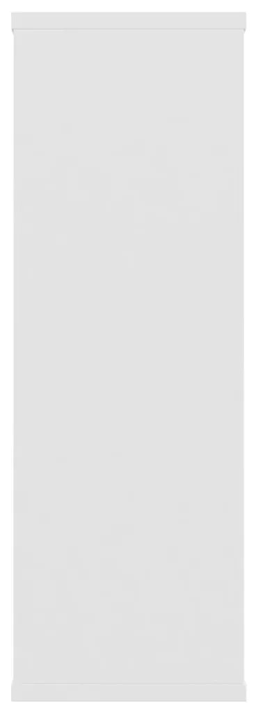 Prateleiras de parede 104x20x58,5cm derivados de madeira branco