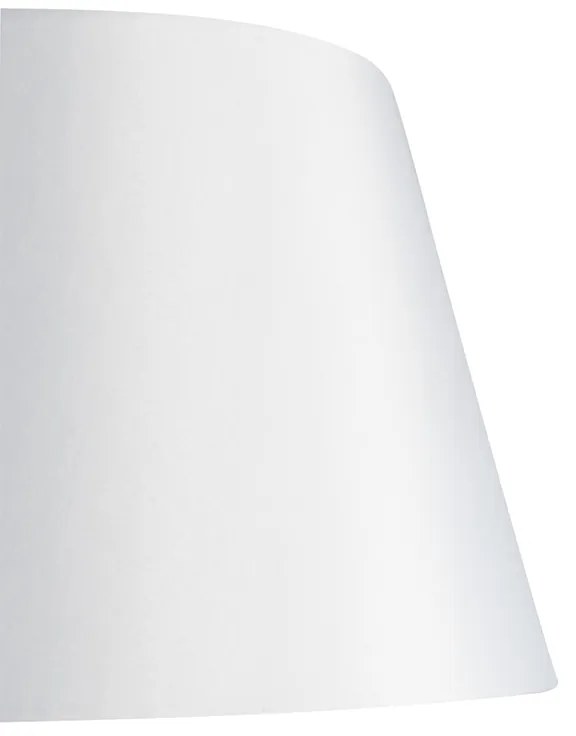 Candeeiro de pé em bronze com cúpula branca e braço ajustável - Ladas Deluxe Moderno