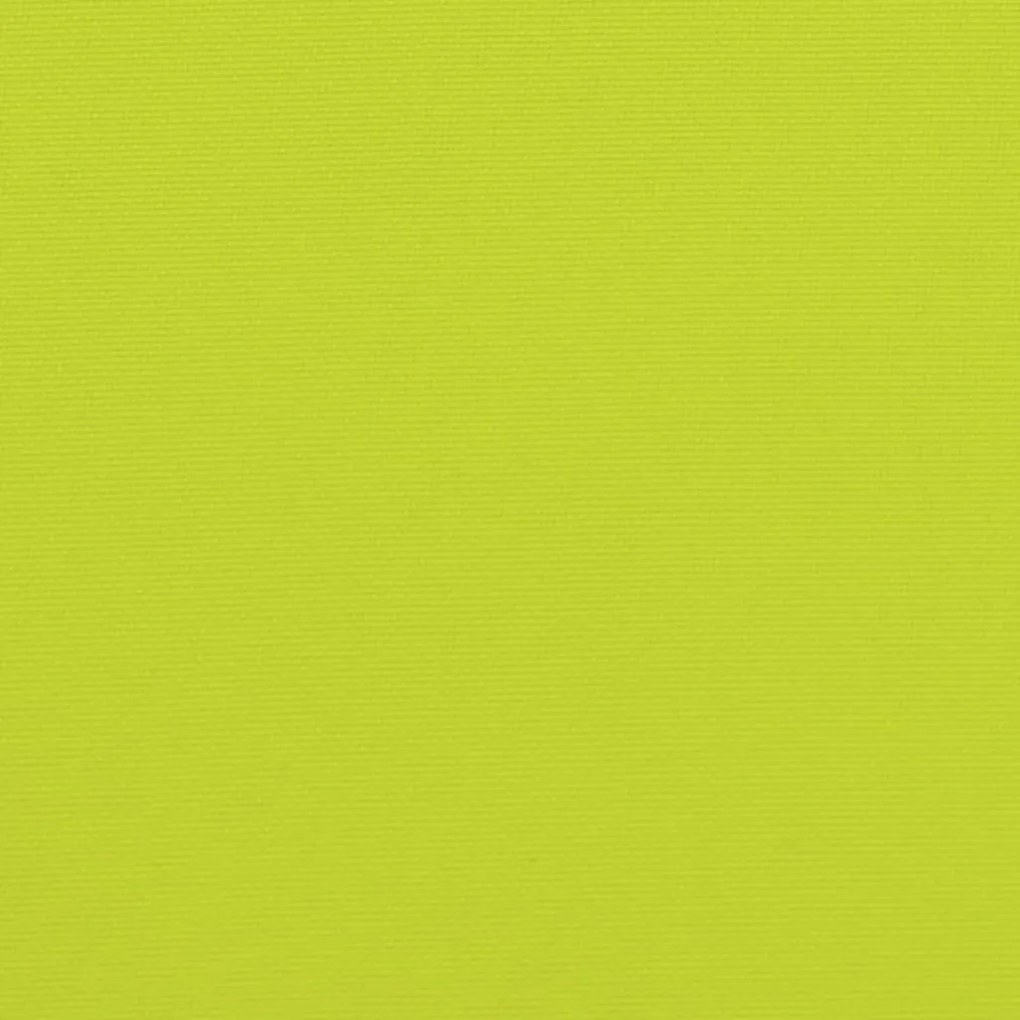 Almofadão p/ banco de jardim 200x50x4 cm tecido verde brilhante