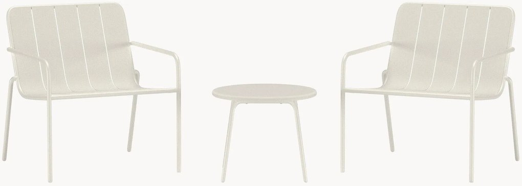 Conjunto lounge para jardim Minos, conjunto de 3