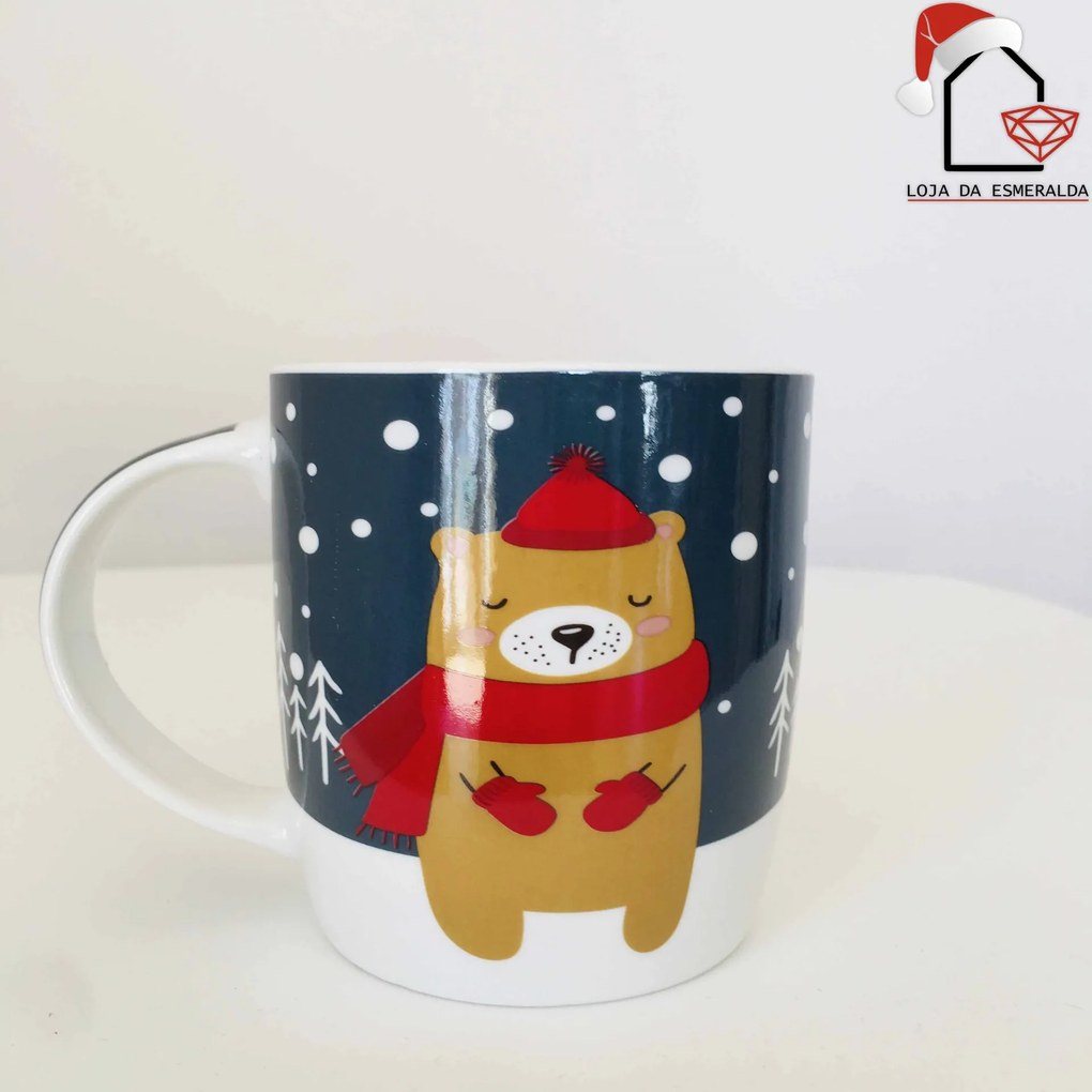 Canecas de Natal c/ Animais  | Vários modelos | Cerâmica - 1