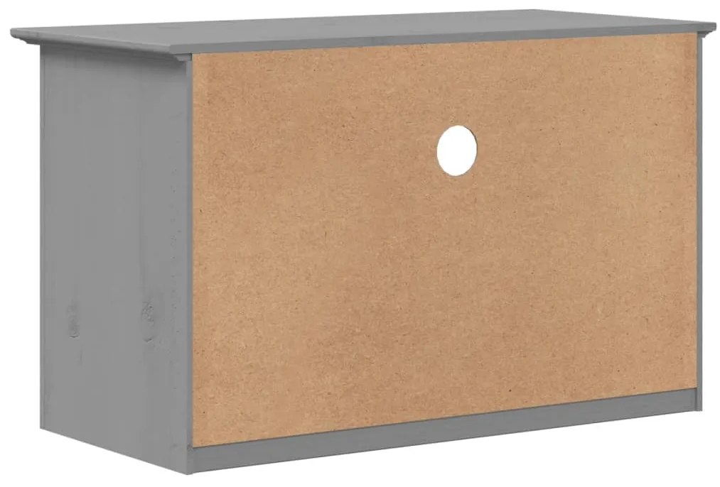 Armário TV c/ 2 gavetas BODO 91,5x44,5x56 cm pinho cinzento