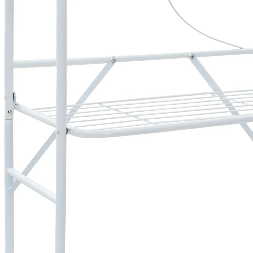 Toalheiro branco 60x33x174 cm