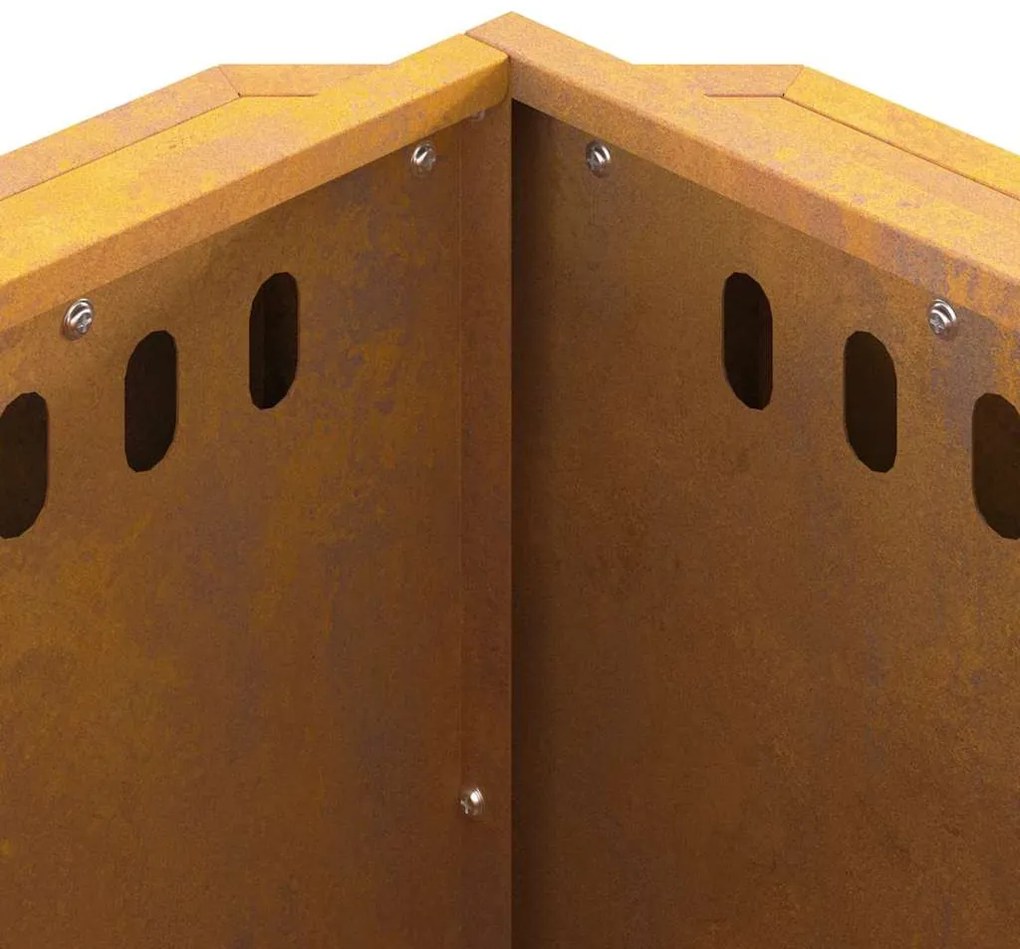 Fogueira Sem Fumaça vidaXL 48x48x51 cm Aço Resistente às Intempéries