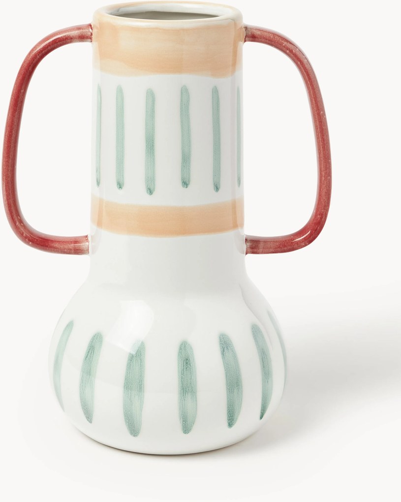 Jarra pintada à mão Lise, Alt 30 cm