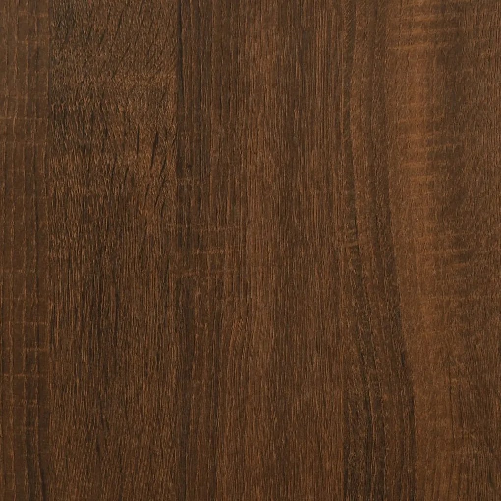 Conjunto de 2 Mesinhas de Cabeceira Bacco - Nogueira - Design Moderno