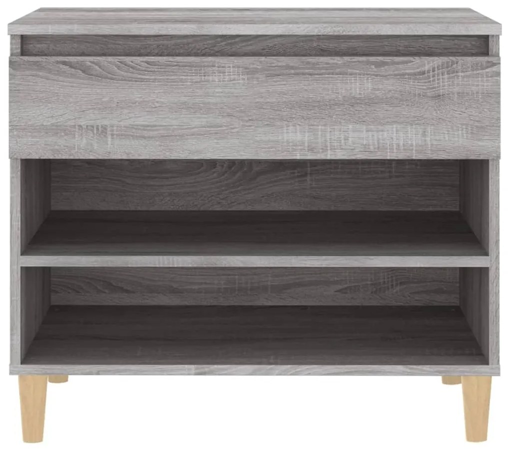 Sapateira 70x36x60 cm derivados de madeira cinzento sonoma