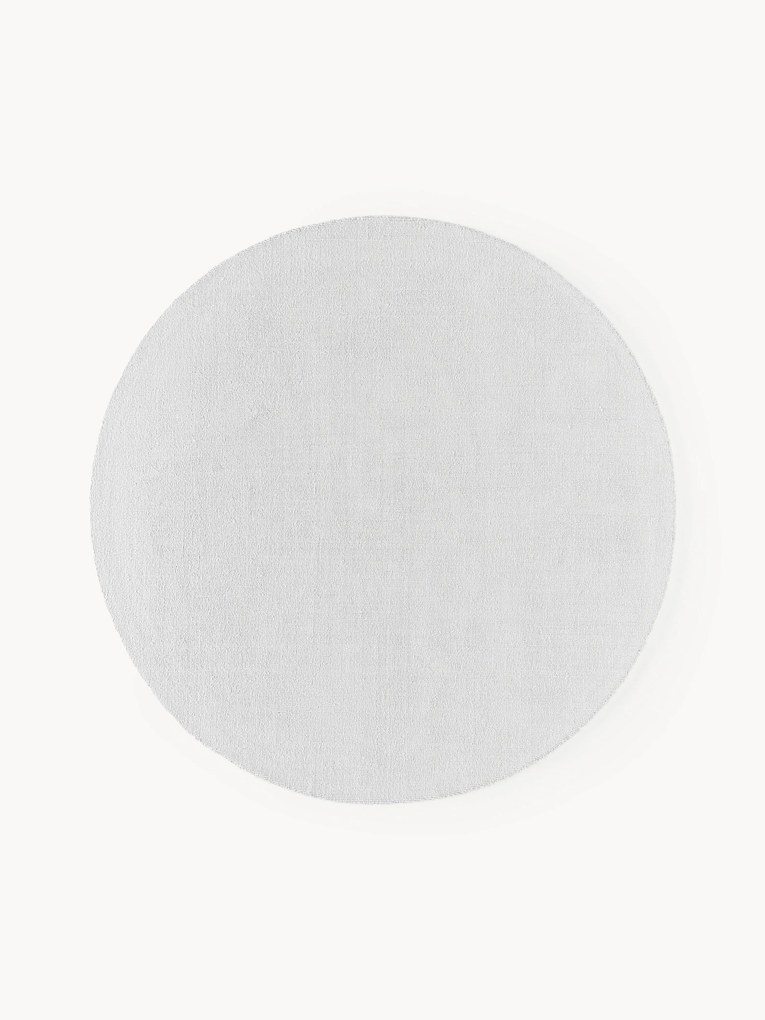 Tapete redondo em algodão artesanal Lora