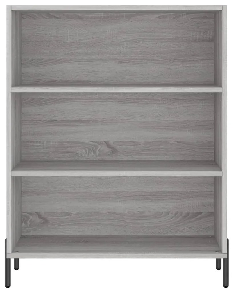 Armário alto 69,5x34x180 cm derivados de madeira sonoma cinza