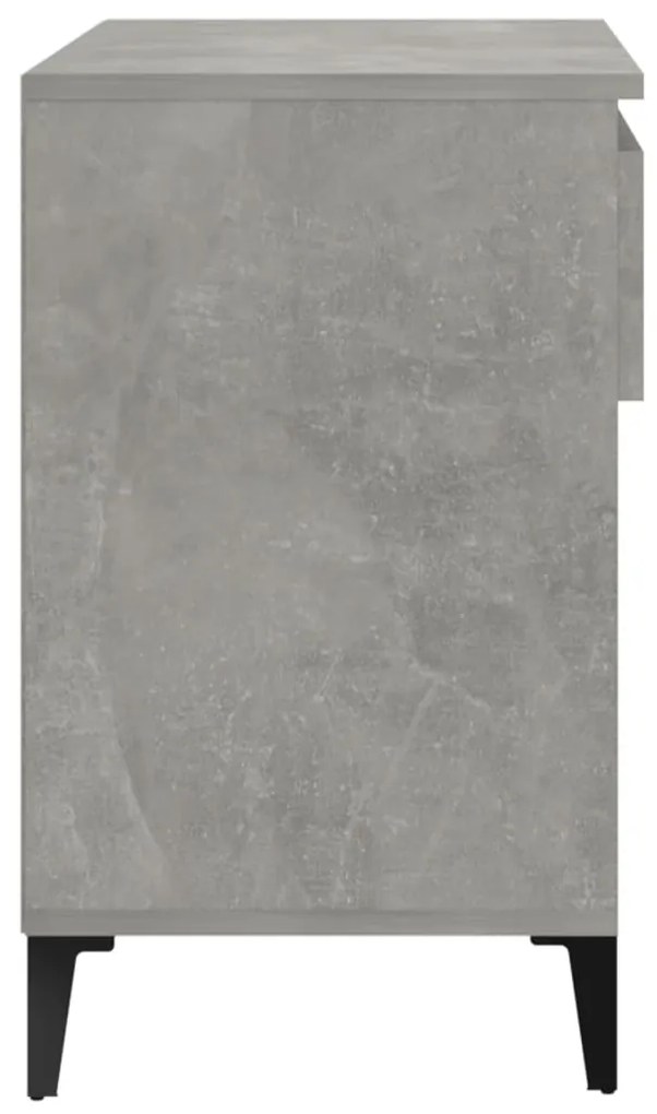 Sapateira 70x36x60 cm derivados de madeira cinzento cimento