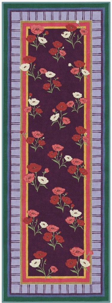 Passadeira lavável de pelo curto Ambroeus By Iris Apfel