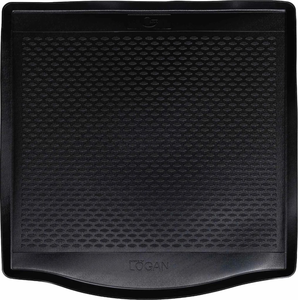 vidaXL Tapete de Porta-Malas Preto suitable for DACIA LOGAN 12-