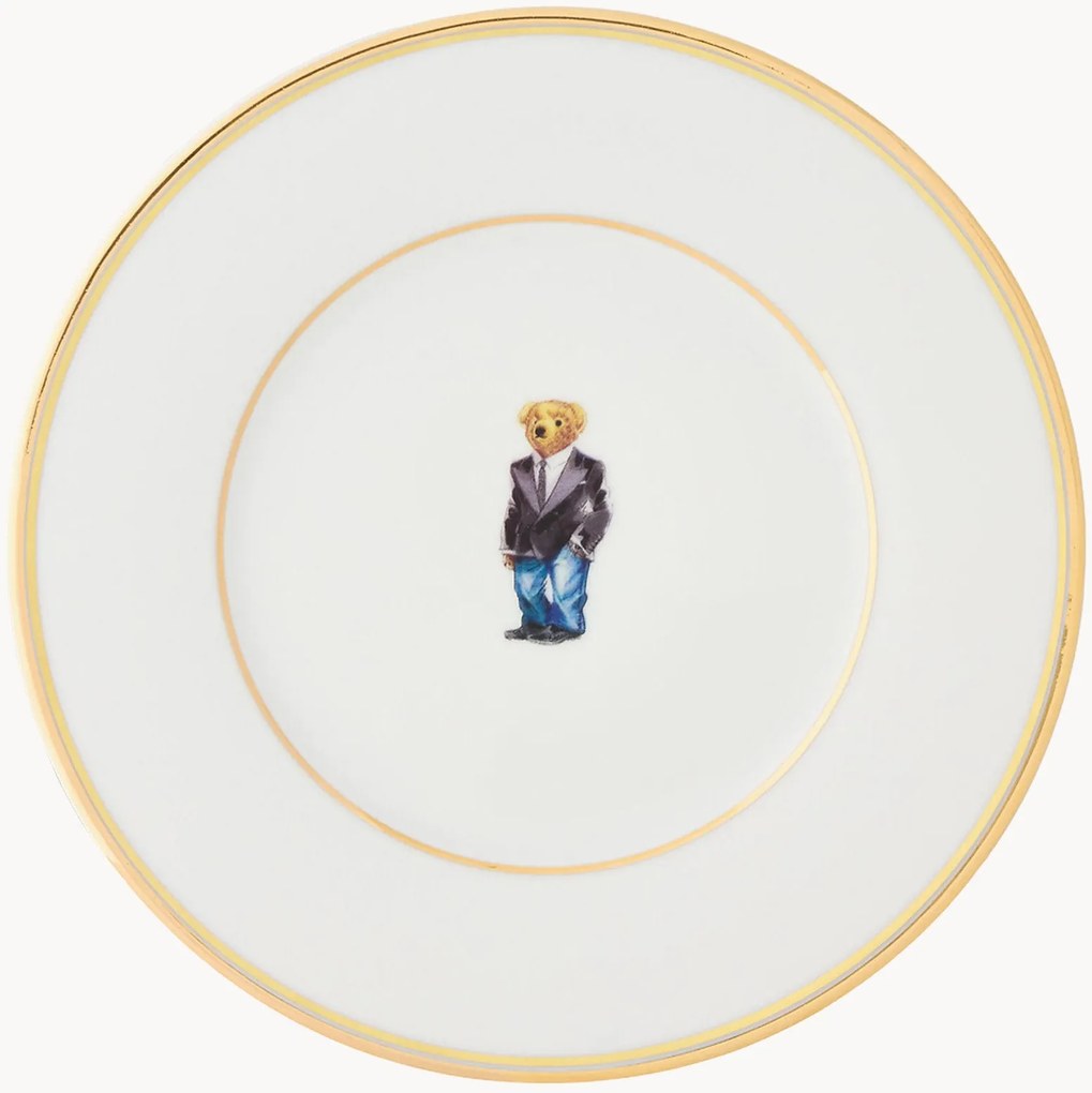 Pratos de jantar em porcelana Wilshire, conjunto de 4
