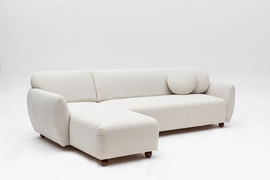 Sofá de Canto Eddy – Branco – 273 x 162 cm
