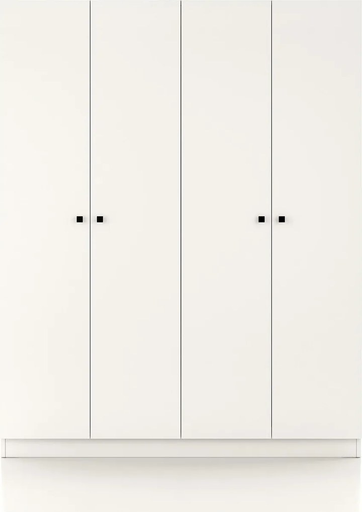 Conjunto de Quarto Juvenil Royal – Branco – Guarda-roupa: 120x170x41 c