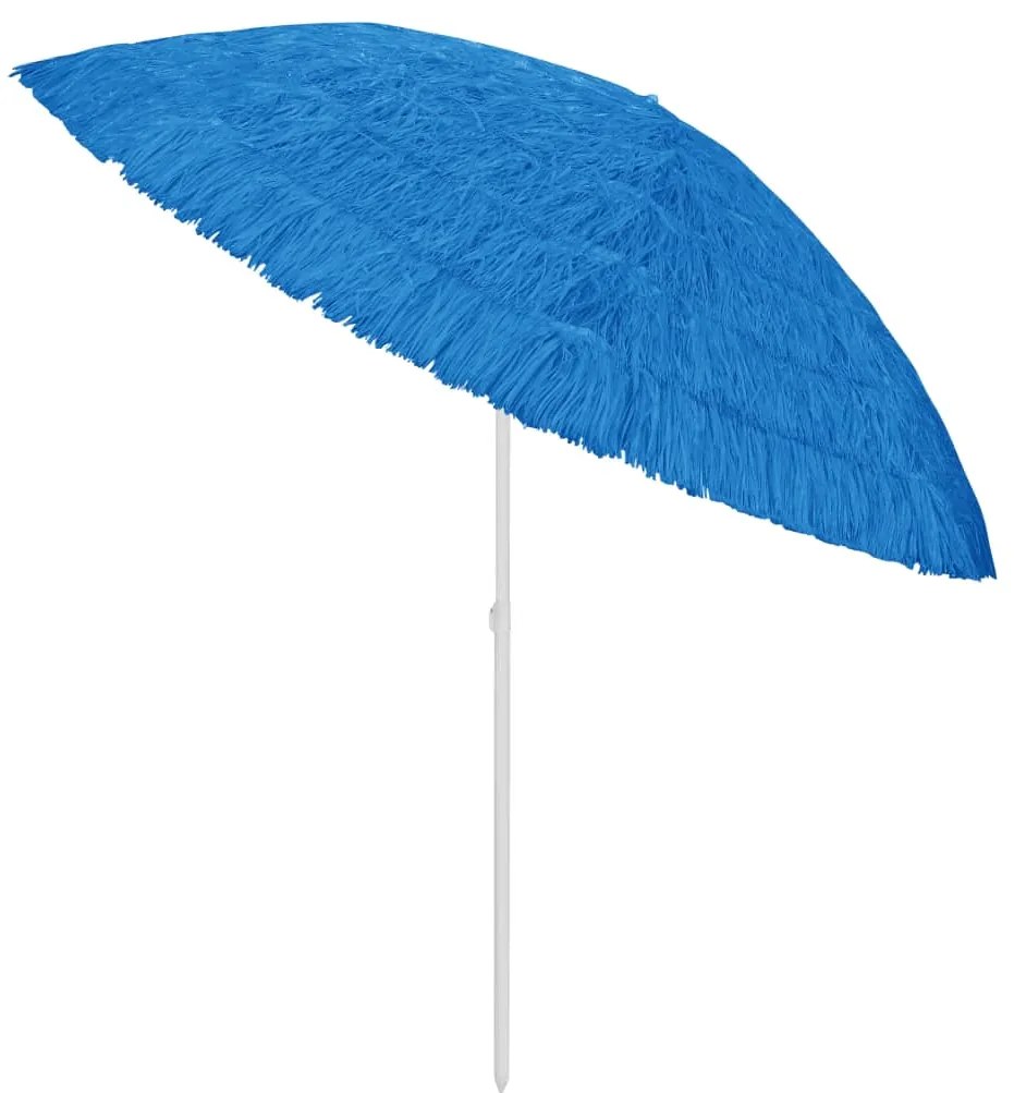 Guarda-sol de praia Hawaii 300 cm azul