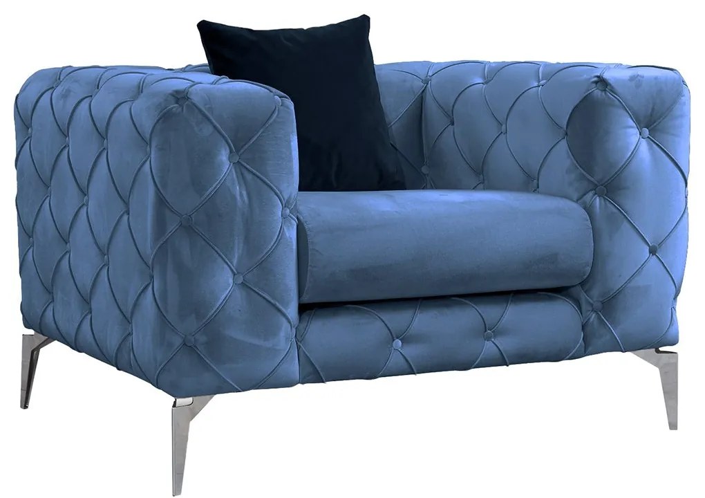 Cadeirão Como – Azul – 108 cm x 70 cm x 90 cm