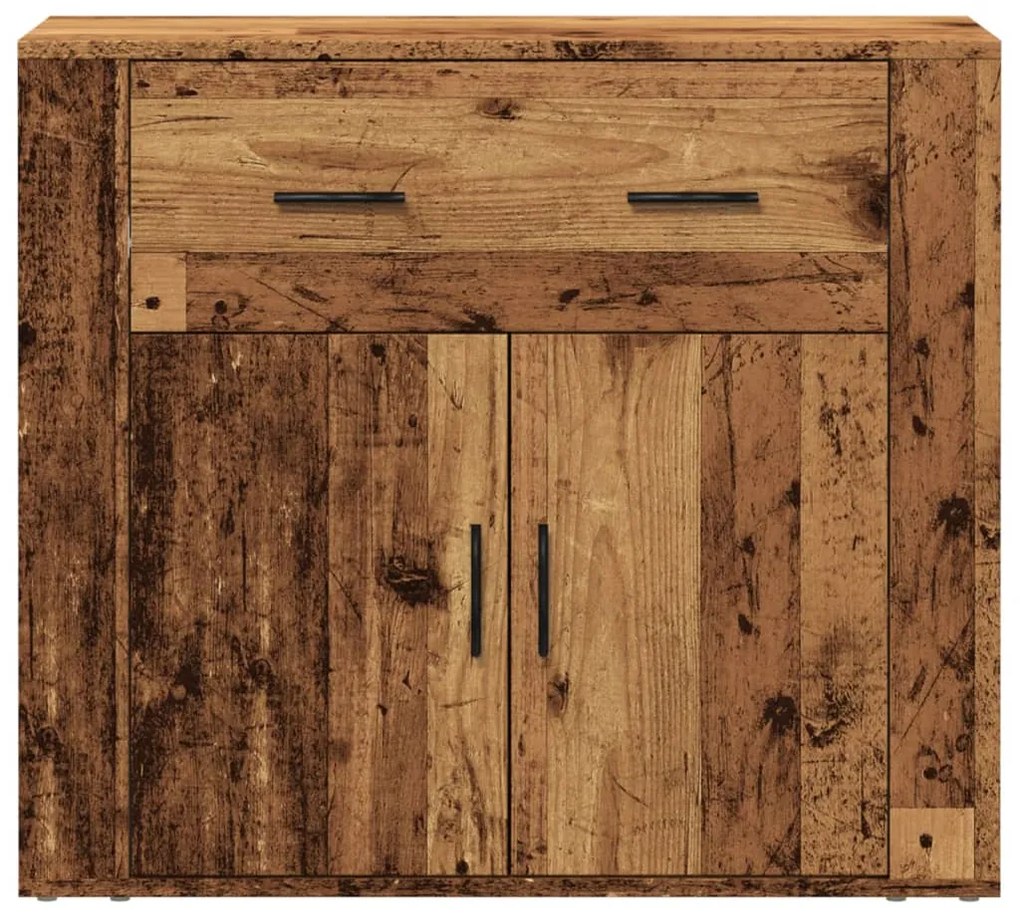 Aparador 80x33x70 cm derivados de madeira madeira velha