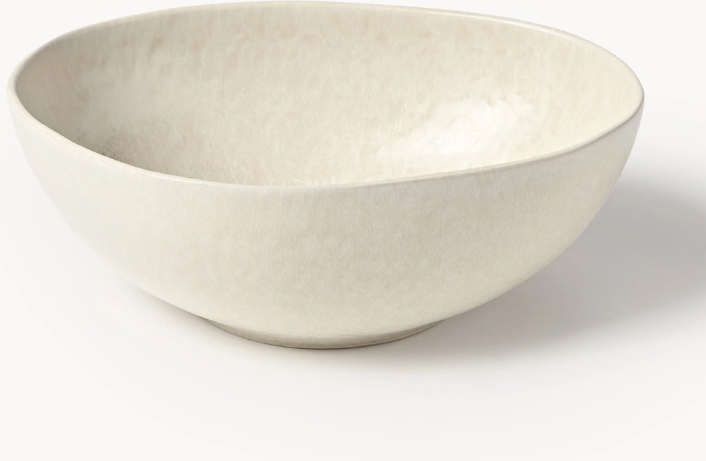Taça para salada artesanal com forma orgânica Macey