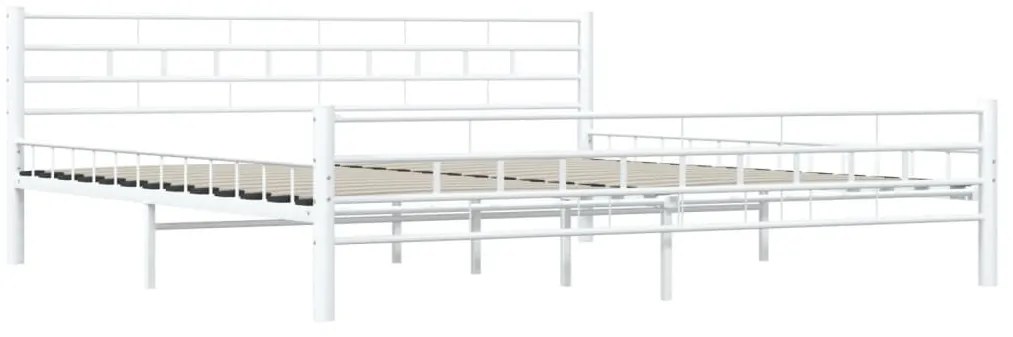 Estrutura de cama 180x200 cm metal branco