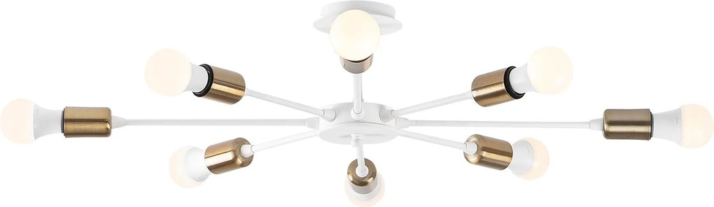 Candeeiro de Teto Ray – Branco – 78 x 78 cm