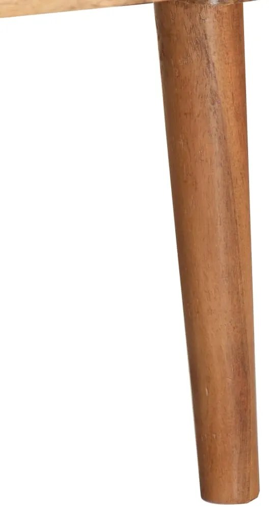 Mesa de centro 100x50x39 cm madeira de acácia maciça