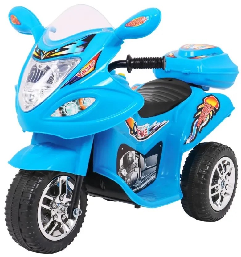 Mota elétrica para crianças 6V, Motorek BJX-088 1,5 a 4 anos Azul