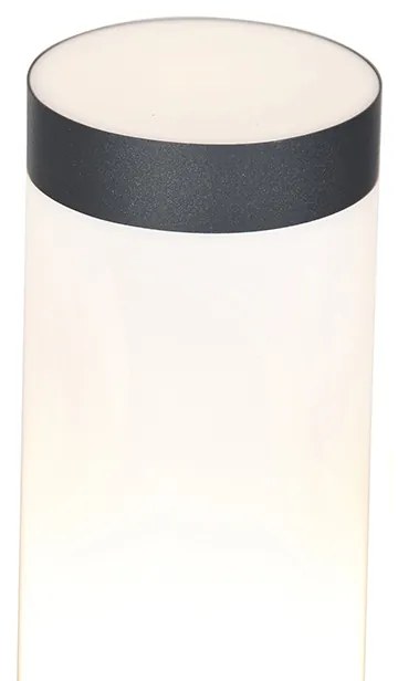 LED Candeeiro de poste exterior inteligente antracite 80 cm com Wi-Fi P45 - Rox Moderno